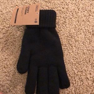 black gloves